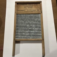 Vintage Sunnyland Washboard Columbus Ohio CO 2090