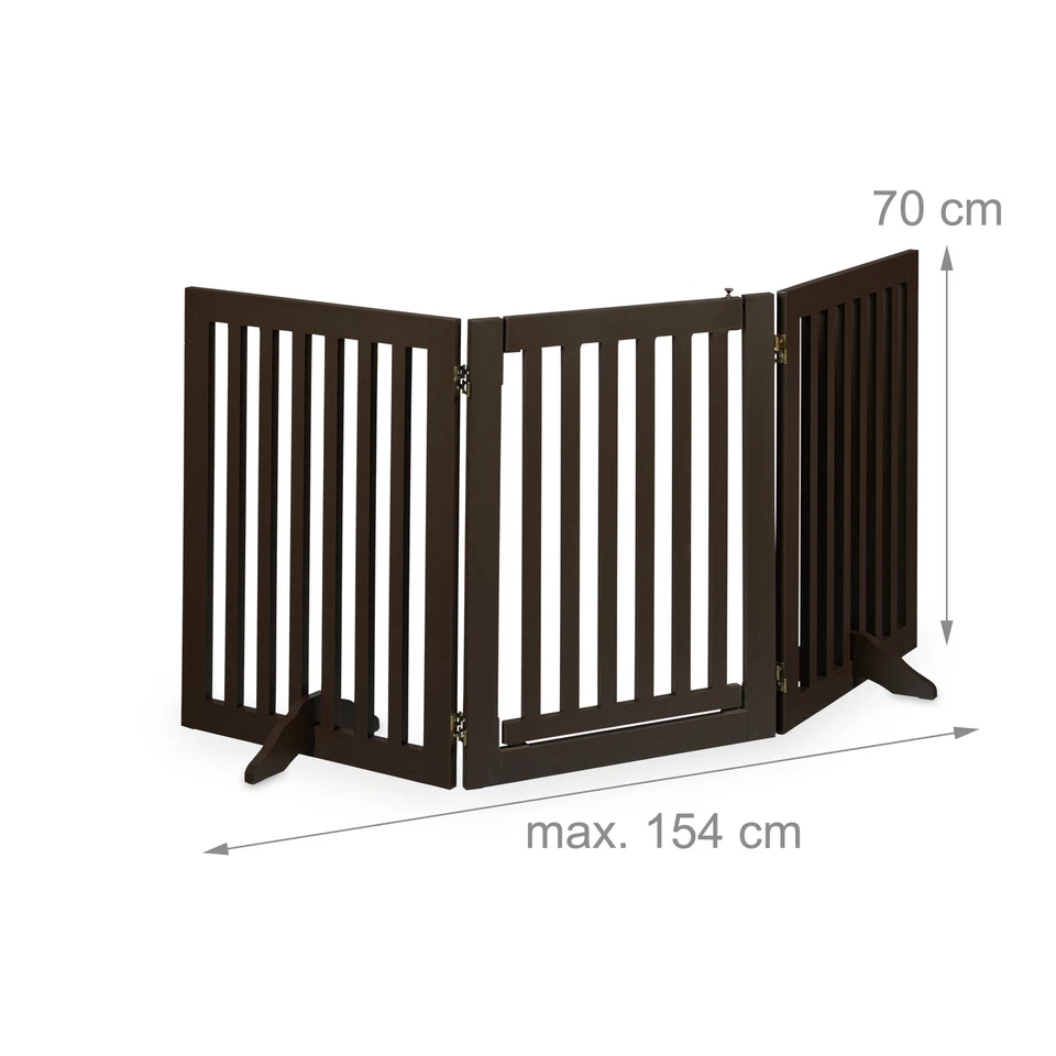 Absperrgitter Treppenschutzgitter Hundeabsperrgitter Hundegitter Türgitter Hunde - Bild 4 von 4