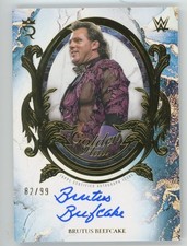 BRUTUS BEEFCAKE 2025 Topps Royalty WWE GHA-BBE Golden Hall Auto Autograph SP /99
