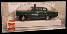Busch Mercedes-Benz 220 Polizei grün 1:87 Nr. 40429 in OVP