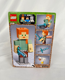 LEGO Minecraft Lot: The Cave (21113), The Farm (21114), Alex+Chicken (21149) New