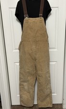 Carhartt Men s Tan Bib Overalls Vintage Insulated Overalls 40x30 29