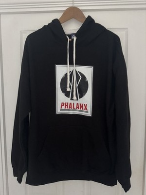 Alton Towers Phalanx Nemesis Reborn Black Hoodie Hoody Size XL Extra Large 