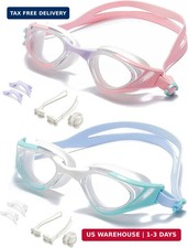 Swim Goggles, Super Clear View,Goggles Swimming Adult, Suitable for All Kinds of