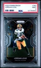 2020 Panini Prizm Jordan Love #363 Rookie RC PSA 9 Mint