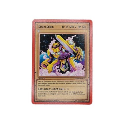 Steam Golem 065/150 Epic Ward Trading Card Game TCG 1st Edition Generation 2 NM