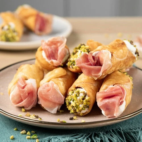 Cannoli Backform Edelstahl, Backform für Teigrollen Hörnchen Cremerollen Italien - Bild 4 von 4