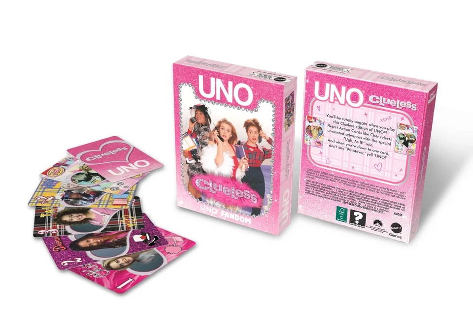 Mattel - UNO - Clueless Fandom 30th Anniversary Card Game Deck - New - Image 3 of 4