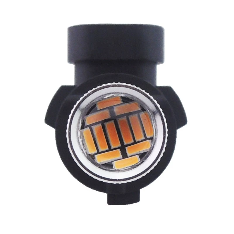 2pcs Amber Yellow 9006 HB4 LED Fog Light Bulb Car Truck Fog Driving Lamp Replace - Image 2 of 4