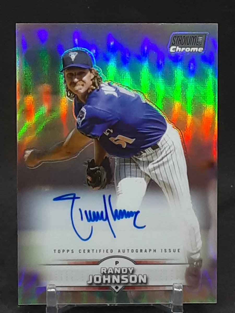 RandyJohnson Strike ZoneHeroes オートグラフカード Randy Johnson Auto for sale | eBay