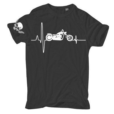 T-Shirt Chopper Liebe Custom MC Motorcycles american Bike Route 66 S bis 10XL