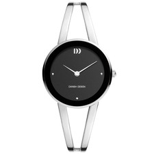 Danish Design IV63Q1295 Reloj Pulsera Nostalgi 1988 Plata Negro Cuarzo