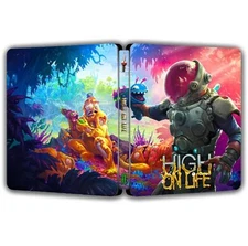 New Rare Limited Edition High On Life Squanch Steelbook Case Custom Made