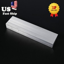 25MM Thickx50MM Wx200MM-Long 6061 T6511 Aluminum Flat Bar 6061 MILL STOCK Silver