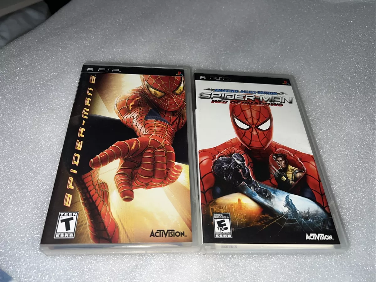 Spider-Man 2 & Spider-Man Web Of Shadows Sony PSP Activision