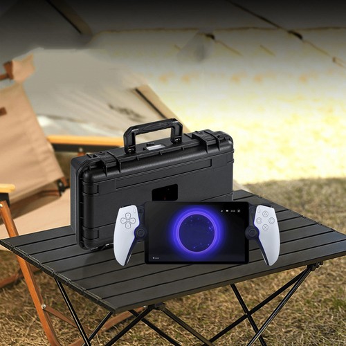 Hard Shell Carrying Case Suitcase for Sony PS5 PlayStation Portal Remote Player - Picture 3 of 6