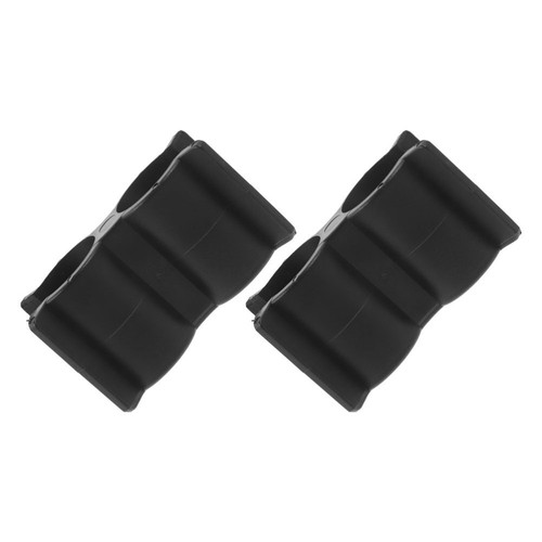 2 Pcs Double Tube Clamp Accessories Marine Pipe Connector Port Clamps