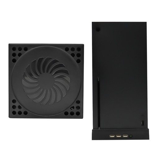 Base de consola Xbox serie X base de refrigeración base radiador ventilador carcasa ajustable - Imagen 9 de 12
