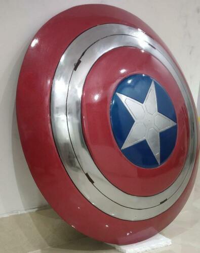 Marvels Avengers Capitán América Escudo 24" Estilo Único Vengadores Escudo de Pared - Imagen 5 de 7