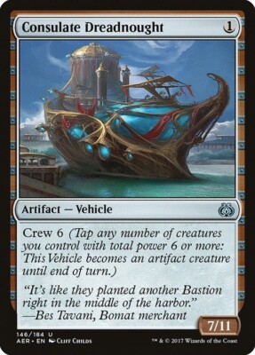 x1 Consulate Dreadnought x1 MTG Aether Revolt Magic The Gathering