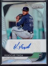 2020 Panini Prizm Rookie Autographs Silver Huascar Ynoa Rookie Auto Atlanta