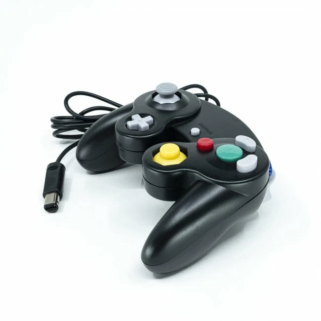 Nintendo Gamecube & Wii Classic Controller Wired BLACK Brand New  - Image 2 of 3