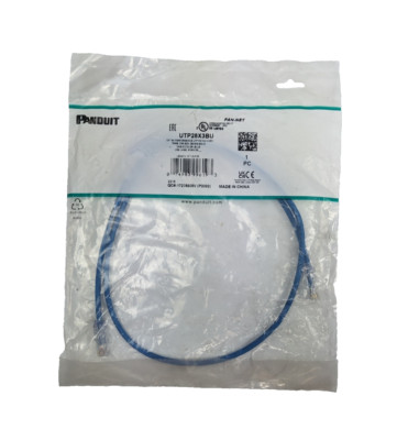 Panduit UTP28X3BU Cat 6A 28AWG UTP Patch Cord CM/LSZH