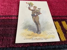 CP MILITAIRE OFFERTE PAR BYRRH : INFANTERIE DE LIGNE 172è RÉGIMENT 1938