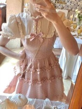 Vintage Plaid Dress Women Casual Short Sleeve Mini Dress Women One Piece Dress