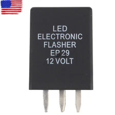EP-29 LED Flasher Relay Fix Hyper Flash Turn Signal Decoder Load Equalizers