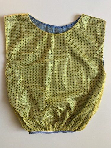 New 12 Reversable Youth Scrimmage Vest Blue/Yellow - Picture 10 of 12