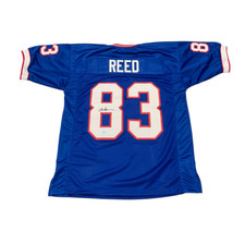 Andre Reed Signed Buffalo Bills Custom Jersey Beckett Witness BAS COA