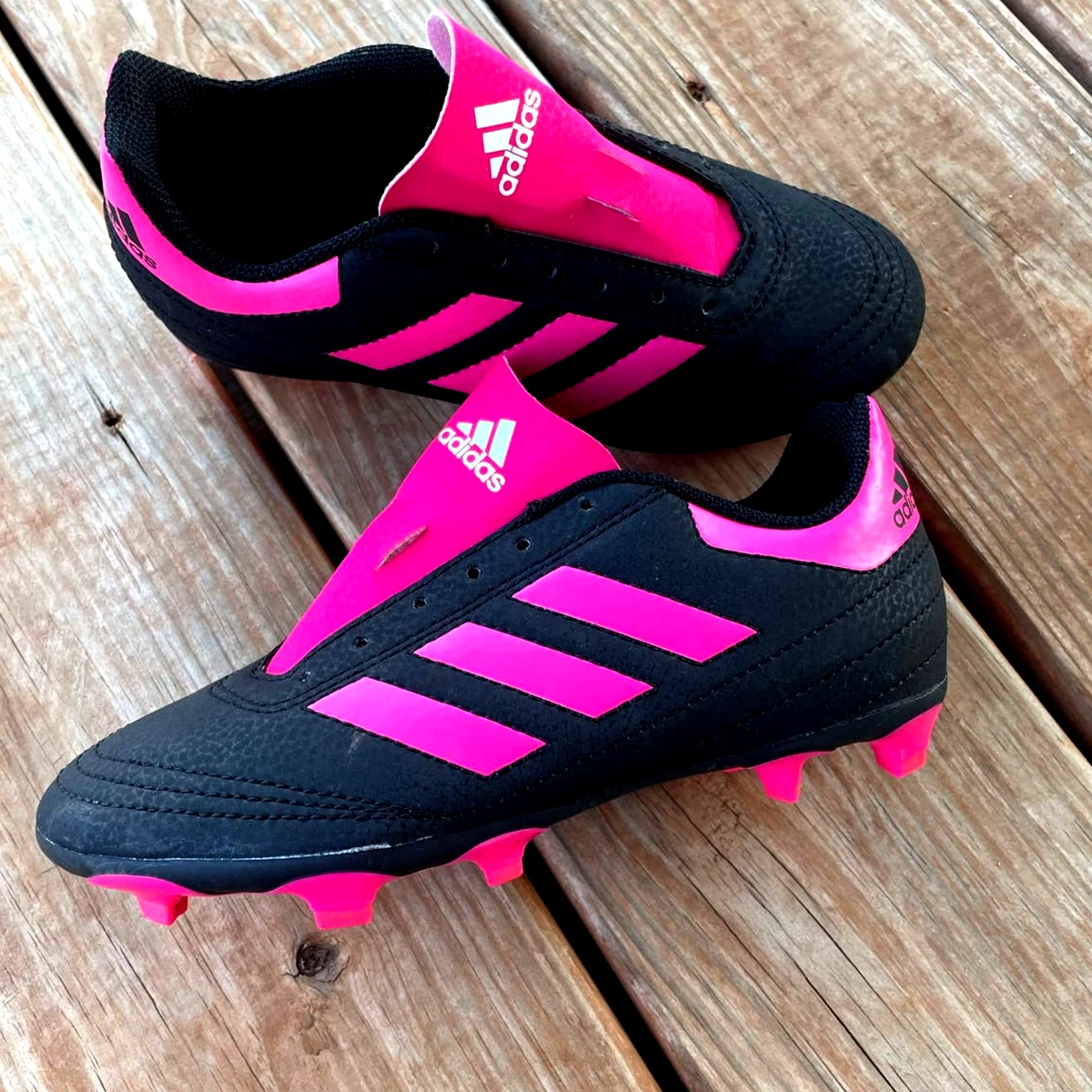Adidas Goletto VII Firm Ground Cleats Girls Toddler Shoes Size 1.5