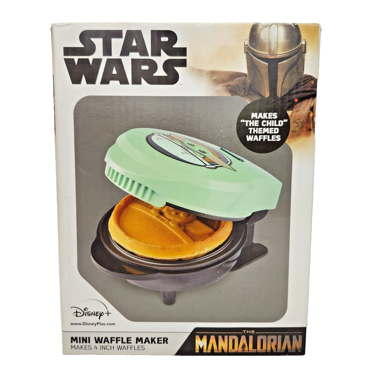 Star Wars Mini Waffle Maker Baby Yoda Mandalorian The Child Grogu  display picture 1