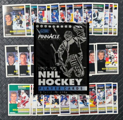 1991-92 Pinnacle Hockey Trading Cards Complete Your Set U Pick 1/2