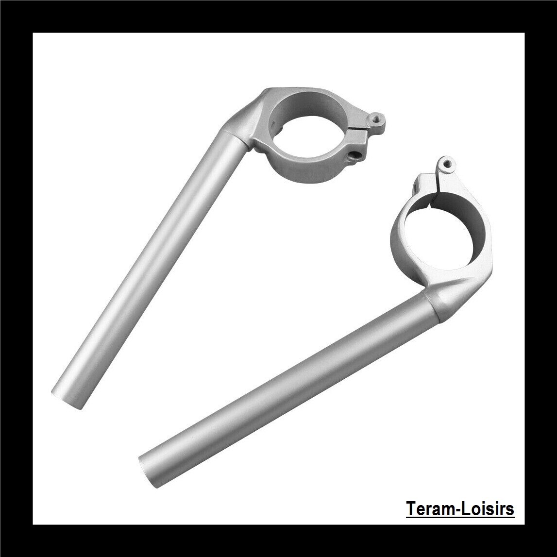 Demi guidon bracelet en alu pour Yamaha R1 assurant un pilotage précis