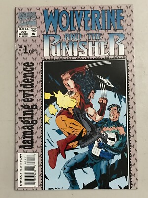 WOLVERINE AND THE PUNISHER #1 NM MARVEL COMICS 1993
