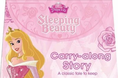 sleeping beauty book purse