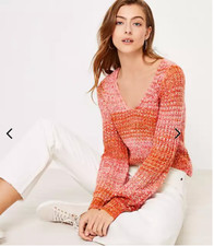 NWT LOFT Spacedye sweater XS 