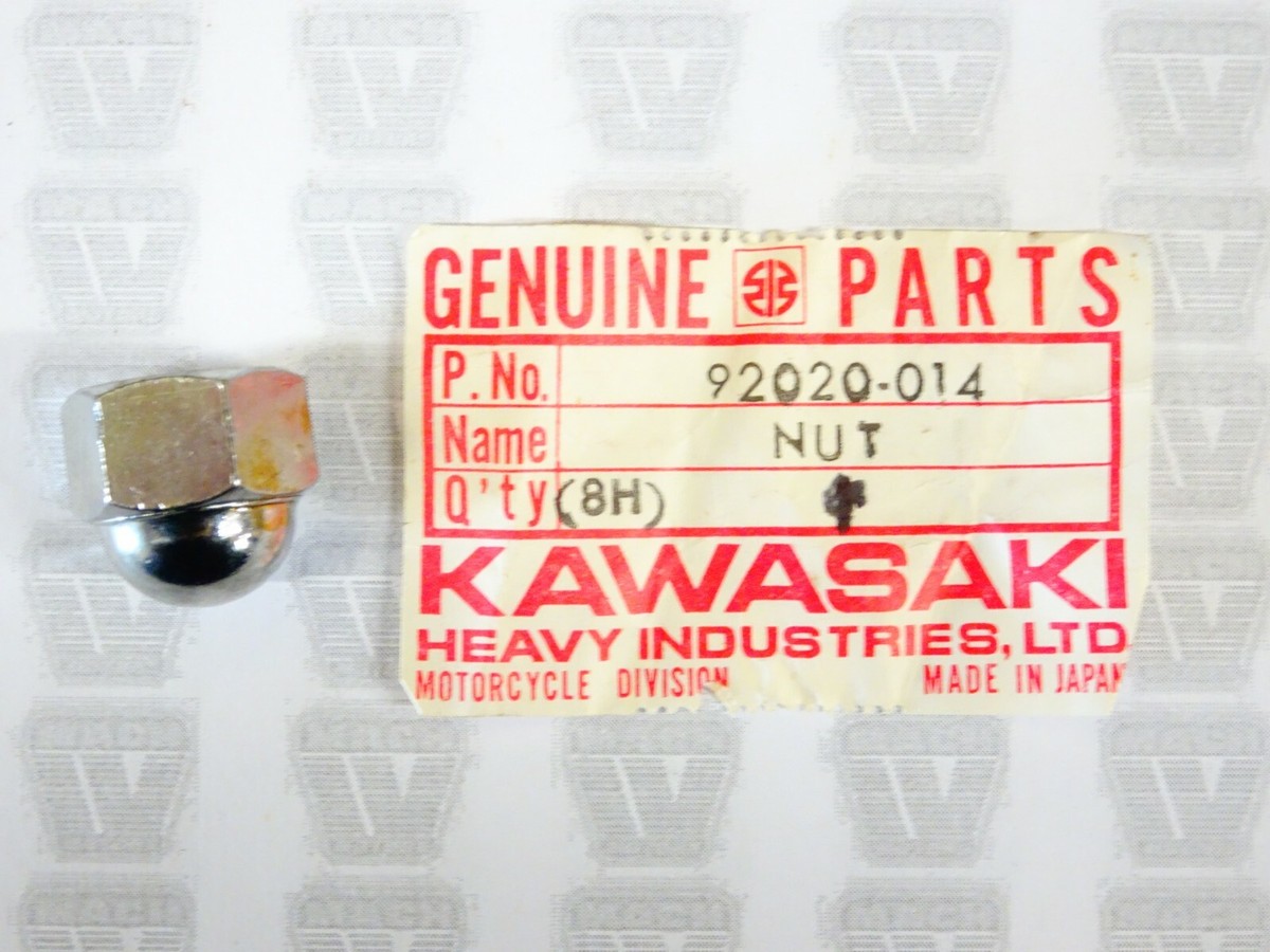 Kawasaki NOS NEW 92020-014 Cap Nut 12mm Z1 BR C2 G3 G5 KD KE KH KM