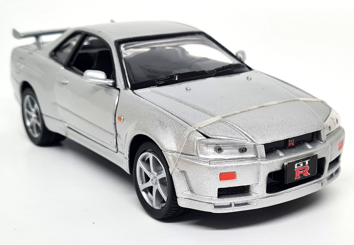 ミニカー 2002 NISSAN SKYLINE GT-R (R34) MOTOR MAX 2002 NISSAN SKYLINE GT-R (R34) MOTOR MAX ミニカー