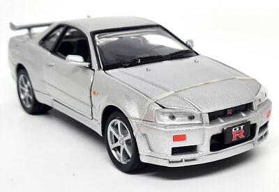 ミニカー 2002 NISSAN SKYLINE GT-R (R34) MOTOR MAX 2002 NISSAN SKYLINE GT-R (R34) MOTOR MAX - メルカリ