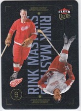 2021/22 FLEER ULTRA..GORDIE HOWE..RINK MASTERS..CARD # RM-28..RED WINGS