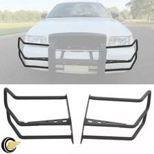 Front Leftright Bumper Brush Grille Guard Bracket For Ford Crown Victoria 03-11