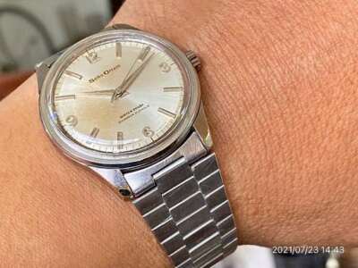 Seiko Crown 最終モデル57-8000 Seiko Crown 57-8000 Vintage Overhaul Rare 21 Jewels Manual