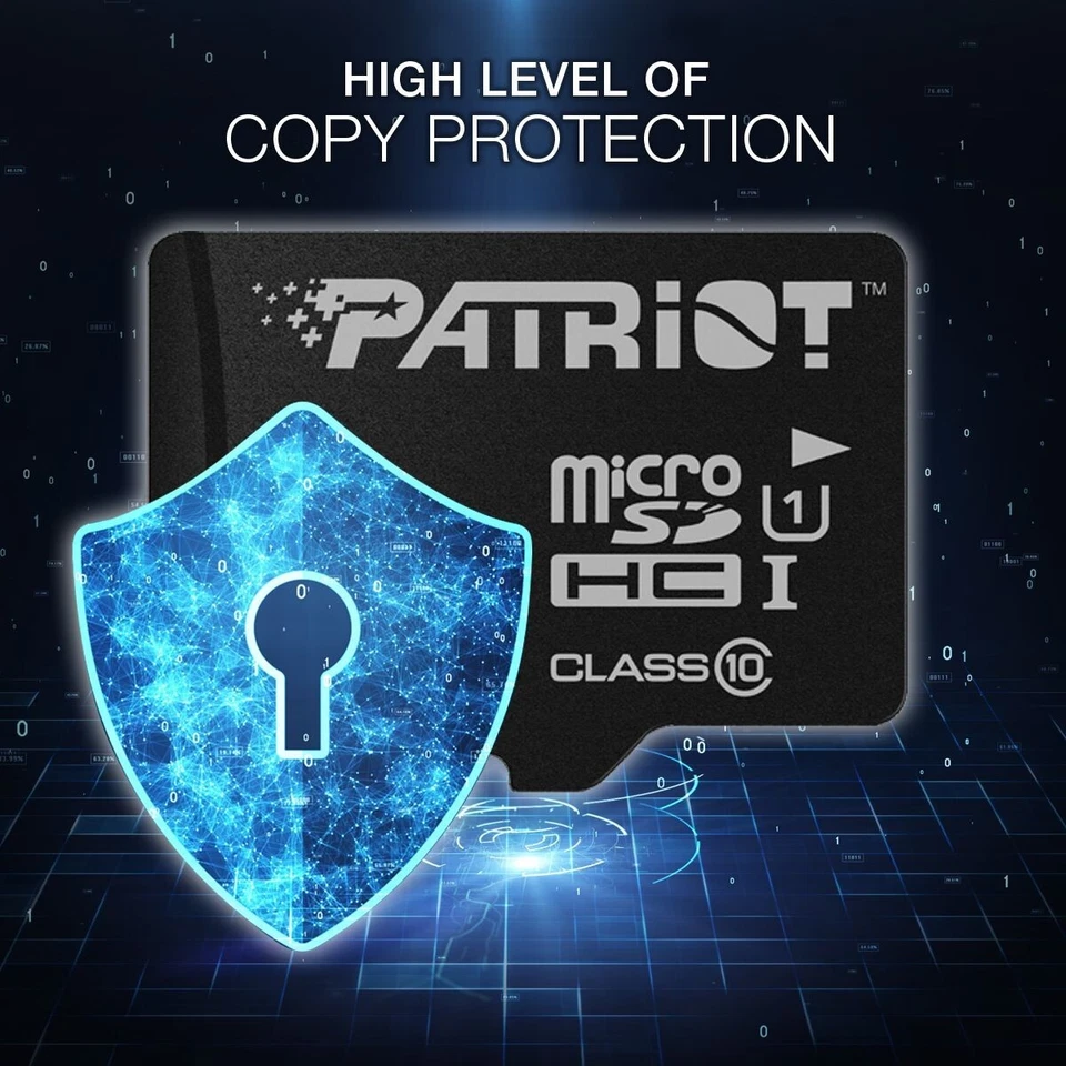 Patriot LX 16GB SDHC Class 10 USH-I Highspeed MicroSDHC Flash Memory Card 5-PACK - Image 3 of 4