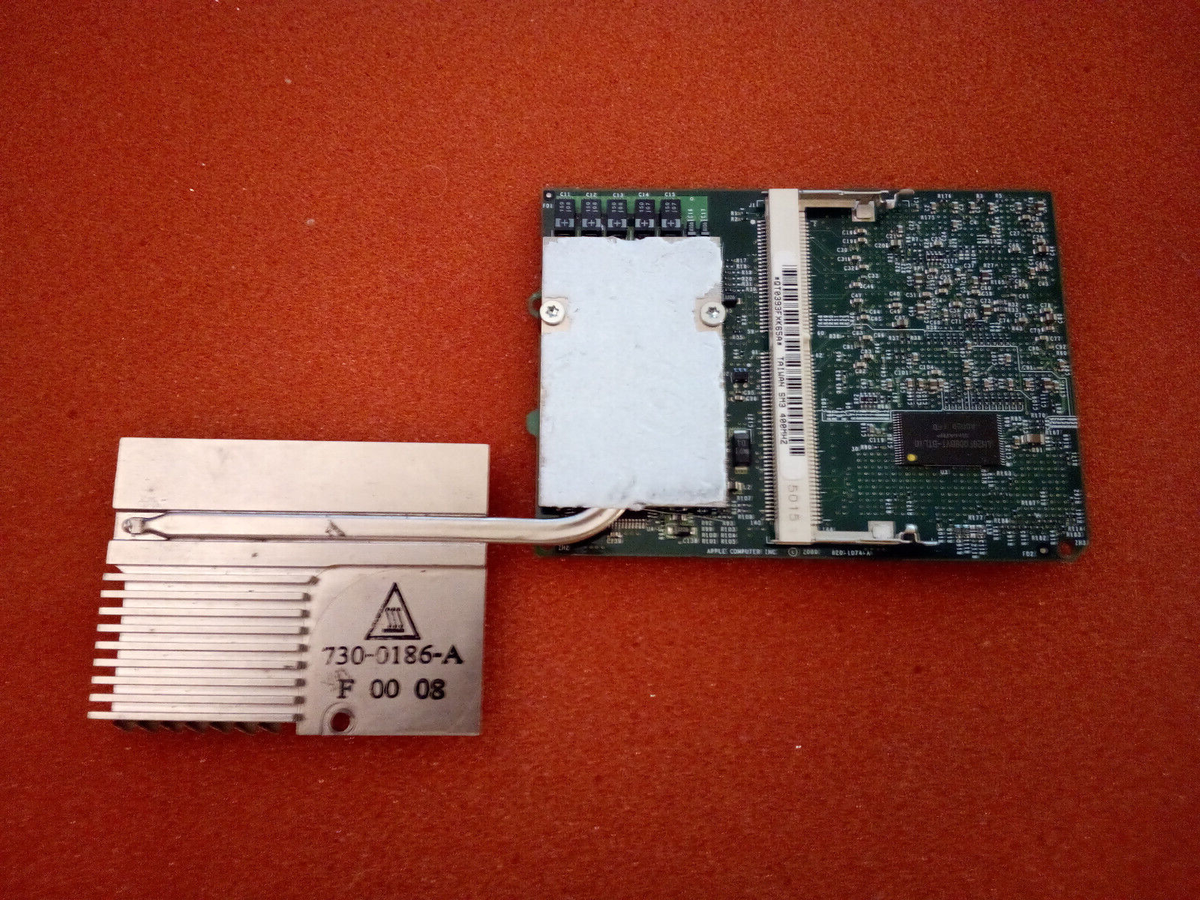 Apple Macintosh PowerBook G3, 400MHz CPU Processor Card Board 820
