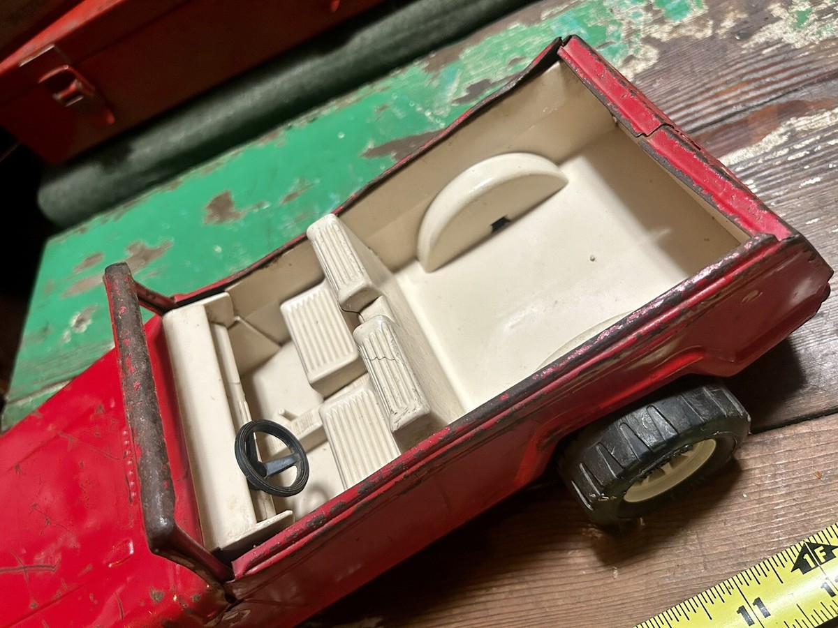 Vintage Red Tonka Jeepster XR-107 (Project) | eBay Vintage Red Tonka Jeepster XR-107 (Project) | eBay