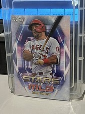 2023 Topps Baseball Chrome Stars Of The MLB Mike Trout Los Angeles Angels
