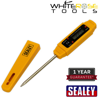 Sealey Mini Digital Thermometer Hochpräzise Kompakt Leicht